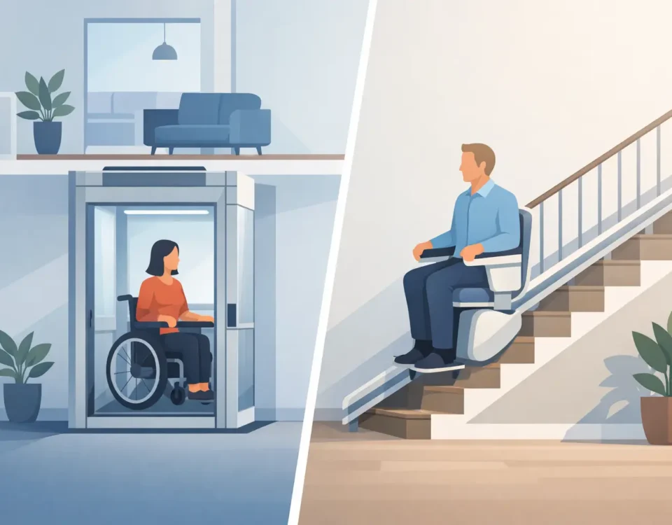 Hublift vs. Rollstuhllift zuhause: Was passt?