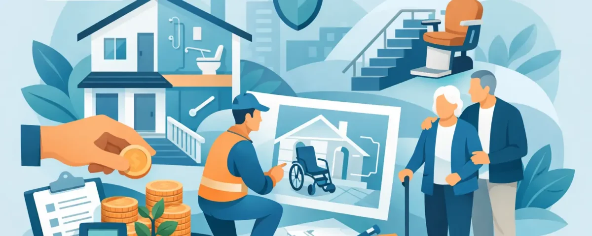 Leitfaden zu Zuschüssen für Wohnraumanpassung