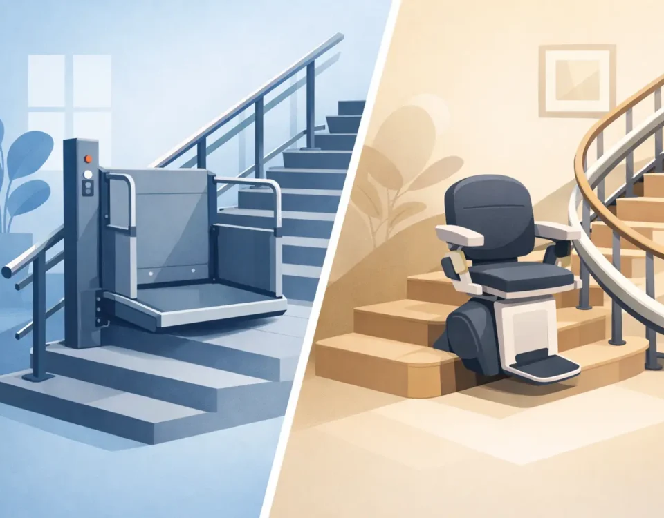 Plattformlift vs Treppenlift: Unterschiede klar