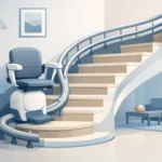 Ratgeber Treppenlift für Kurventreppe