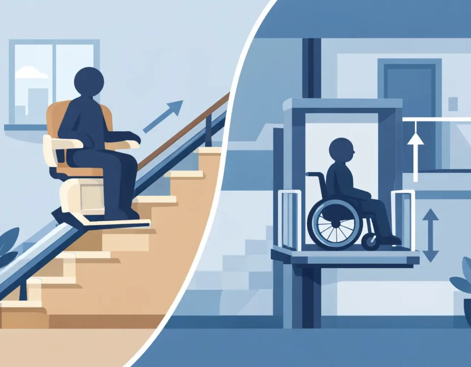 Sitzlift oder Plattformlift - der Unterschied