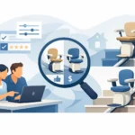 Treppenlift Anbieter online vergleichen