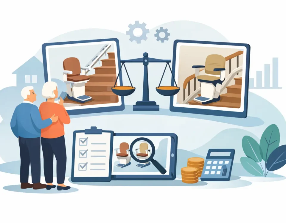 Treppenlift Anbieter vergleichen leicht gemacht