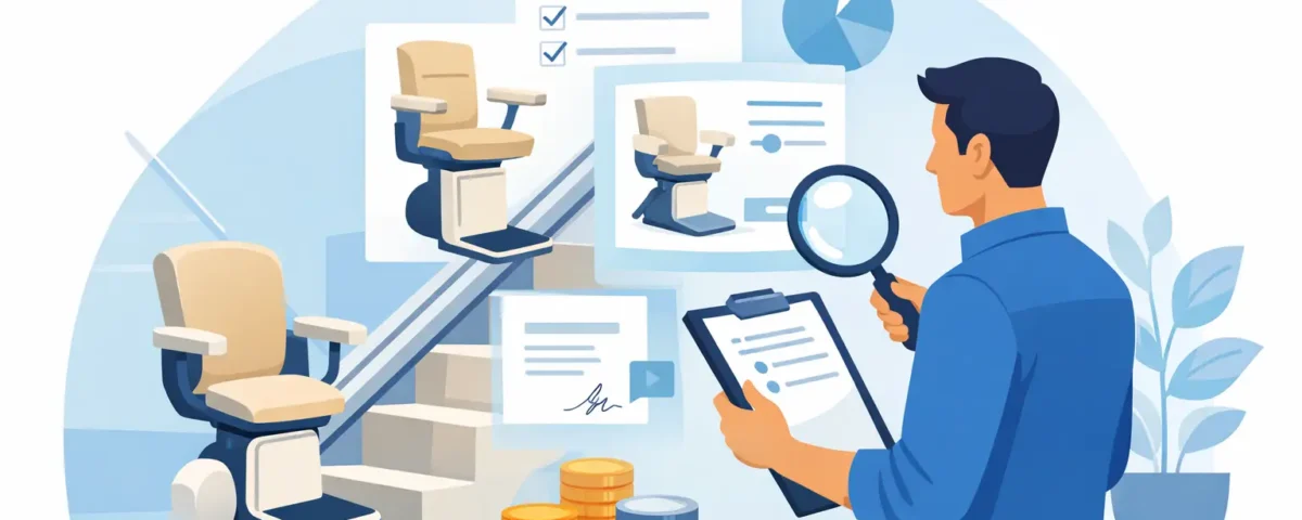 Treppenlift Angebot richtig prüfen