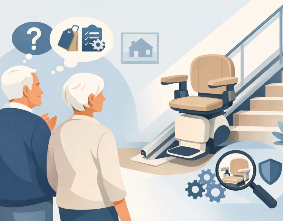 Treppenlift gebraucht kaufen - worauf achten?