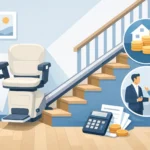 Treppenlift Kosten gerade Treppe im Überblick