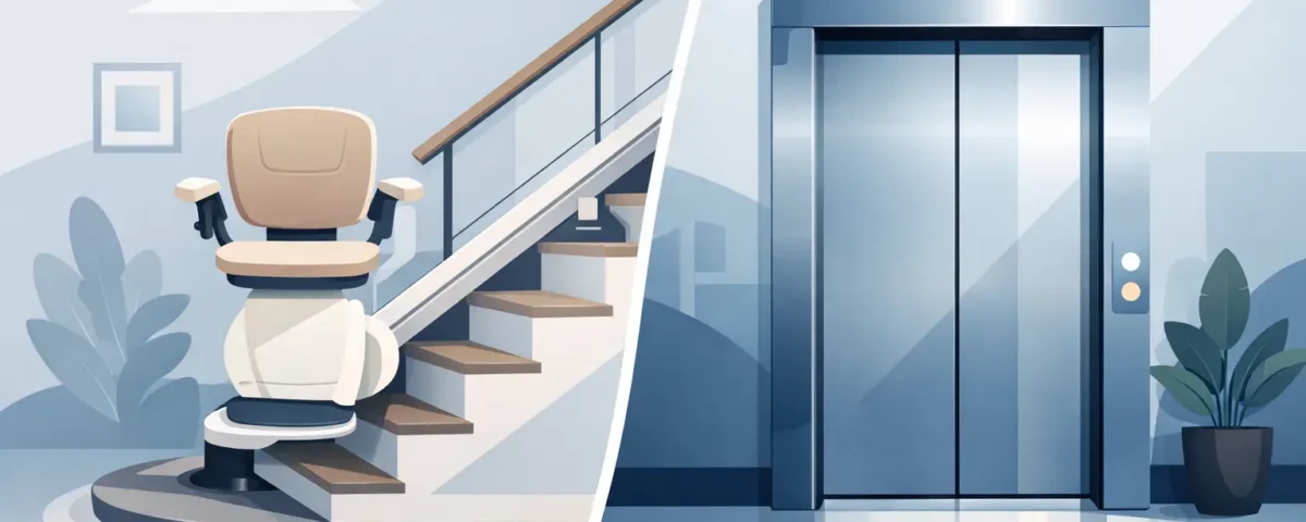 Treppenlift oder Aufzug Vergleich: Was passt?