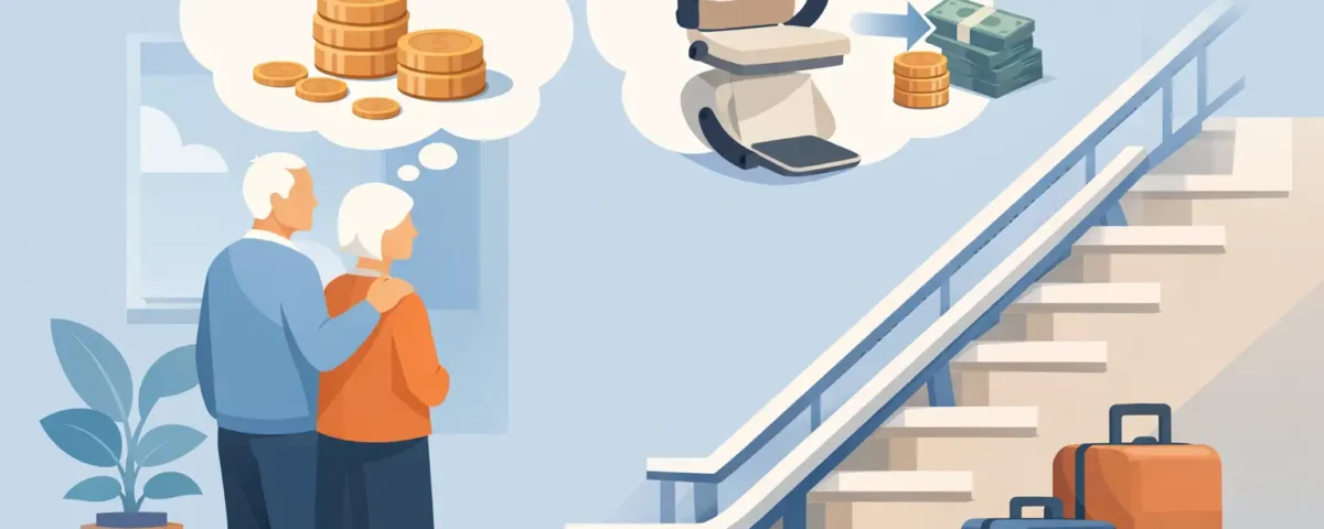 Wann lohnt sich Treppenlift-Miete wirklich?