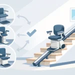 Welcher Lift für gerade Treppe passt?
